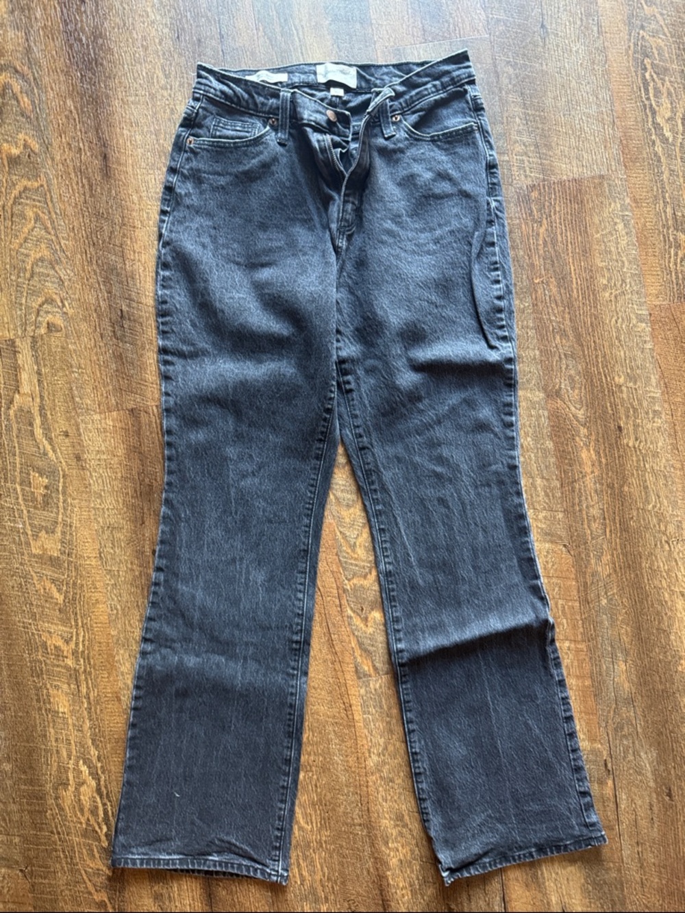 Universal Thread Black Boot Cut Wide-Leg Jeans